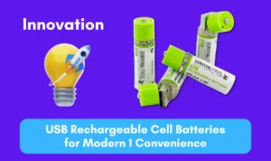 USB Rechargeable Cell Batteries