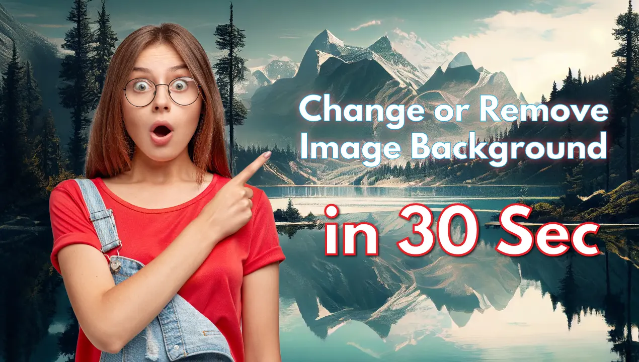 how to change photo background