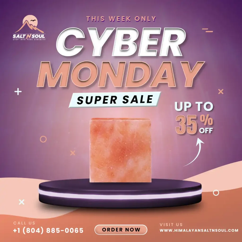 Apex Tech Agency Social Media Posts Product Advertisements Himalayan Salt Cooking Slab