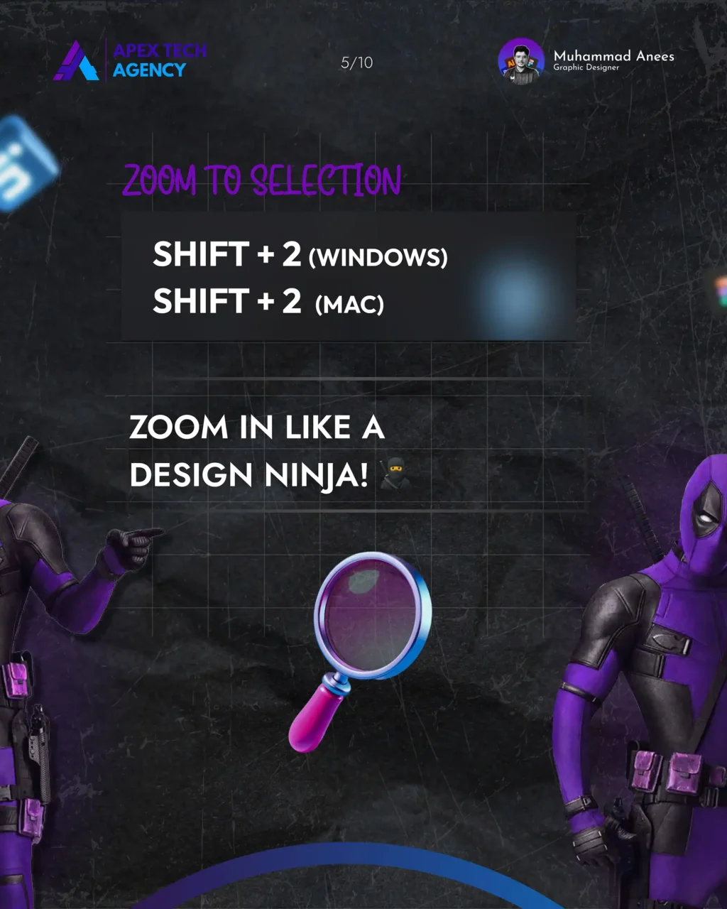 Apex Tech Agency Best Figma Shortcuts for Graphic Designer