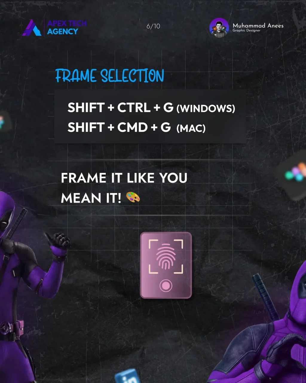 Apex Tech Agency Best Figma Shortcuts for Graphic Designer