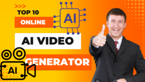 A list of the top 10 online AI video generators for content creators.