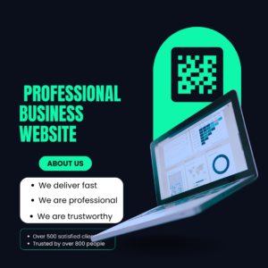 why every business needs a professional website in 2025.