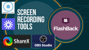 Top 5 free screen recording software for Windows and Mac.