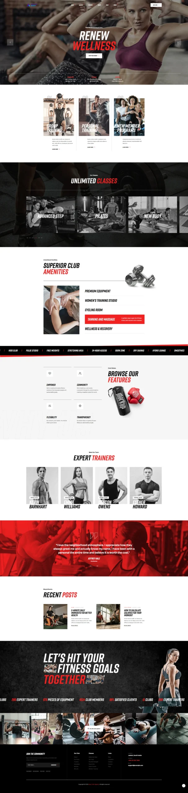 Apex Tech Agency Gym Websites 3